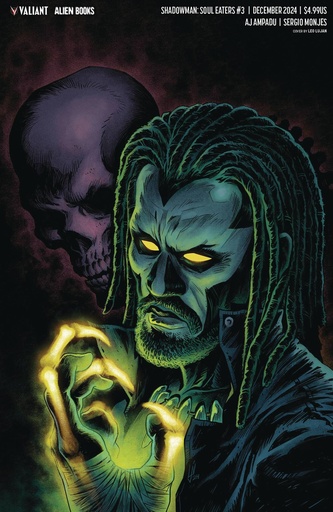 [OCT241241] Shadowman: Soul Eaters #3 of 4 (Cover C Leo Lujan Virgin Variant)
