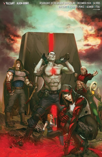 [OCT241238] Resurgence of the Valiant Universe #4 of 4 (Cover D Nobi Virgin Variant)