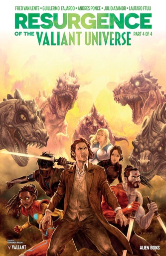 [OCT241235] Resurgence of the Valiant Universe #4 of 4 (Cover A Fernando Baldo)