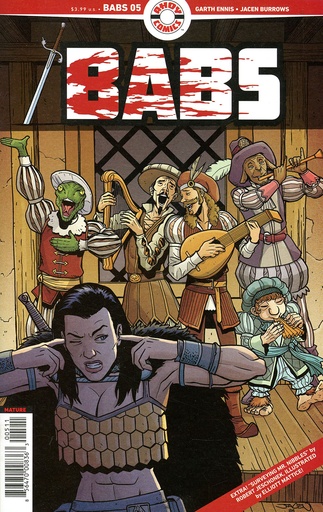 [OCT241227] Babs #5 of 6 (Cover A Jacen Burrows)
