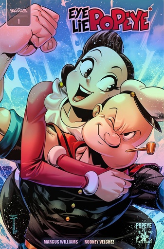 [OCT241043] Eye Lie Popeye #1 (Massive Select Serg Acuna Foil Variant)
