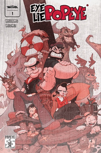 [OCT241042] Eye Lie Popeye #1 (Massive Select Jon Sommariva Metal Variant)