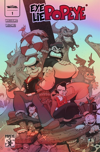 [OCT241041] Eye Lie Popeye #1 (Massive Select Jon Sommariva Foil Variant)