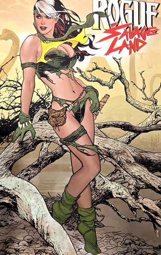 [OCT240963] Rogue: The Savage Land #1 of 5 (Adam Hughes Foil Variant)