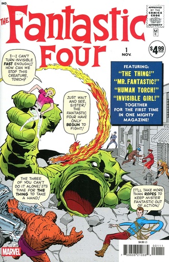 [OCT240945] Fantastic Four #1 (2025 Facsimile Edition)