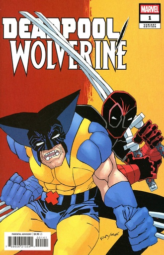 [OCT240937] Deadpool/Wolverine #1 (Frank Miller Variant)