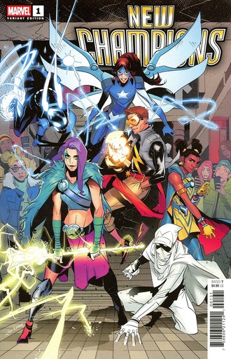 [OCT240906] New Champions #1 (Federico Vicentini Homage Variant)
