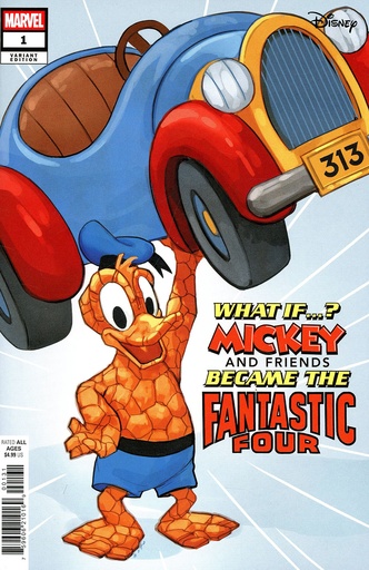 [OCT240893] Marvel & Disney: What If...? Mickey & Friends Became the Fantastic Four #1 (Phil Noto Donald Duck The Thing Variant)