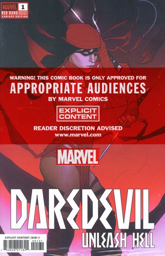 [OCT240885] Daredevil: Unleash Hell - Red Band #1 of 5 (Cover C Joshua Sway Swaby Elektra Variant)