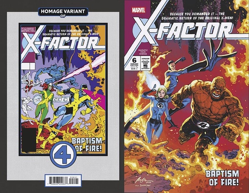 [OCT240865] X-Factor #6 (Rafael Albuquerque Fantastic Four Homage Variant)