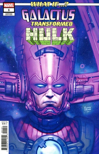 [OCT240862] What If...? Galactus Transformed Hulk #1 (Ryan Brown Variant)