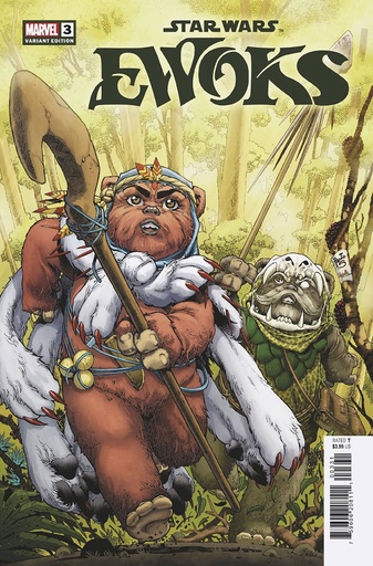 [OCT240771] Star Wars: Ewoks #3 of 4 (Paulo Siqueira Variant)