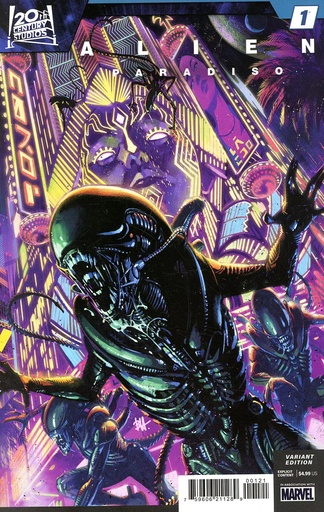 [OCT240762] Alien: Paradiso #1 of 5 (Ben Harvey Variant)