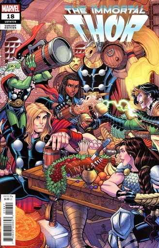 [OCT240757] Immortal Thor #18 (Nick Bradshaw Winter Holiday Variant)
