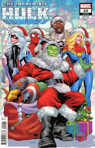 [OCT240747] Incredible Hulk #20 (Greg Land Winter Holiday Variant)