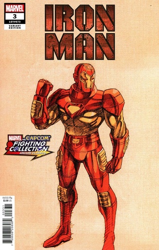 [OCT240741] Iron Man #3 (Bengus Marvel vs Capcom Variant)