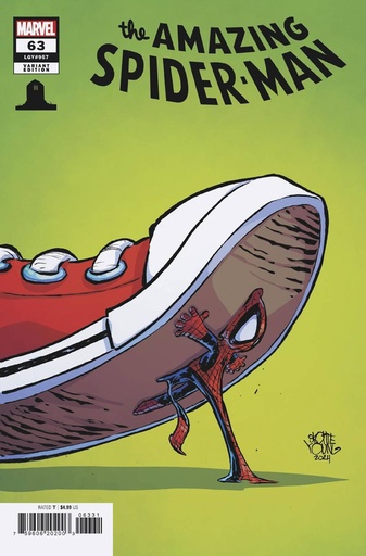 [OCT240597] Amazing Spider-Man #63 (Skottie Young 8 Deaths of Spider-Man Variant)