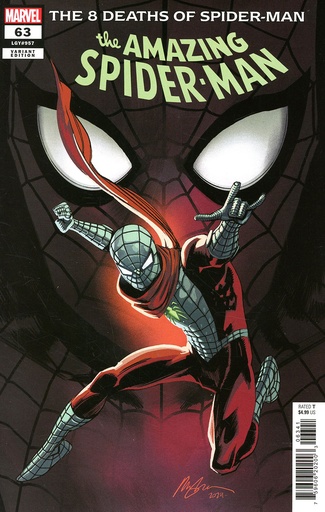 [OCT240596] Amazing Spider-Man #63 (Rafael Albuquerque New Costume Variant)