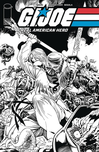 [OCT240475] GI Joe: A Real American Hero #312 (Cover B Andy Kubert B&W Variant)