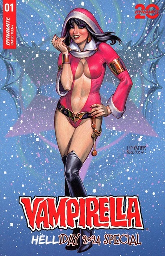 [OCT240197] Vampirella Helliday 2024 Special #1 (Cover B Joseph Michael Linsner)