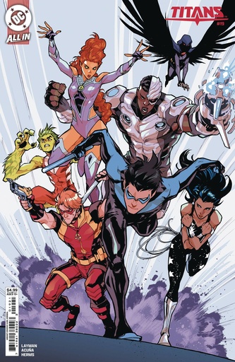 [NOV243135] Titans #19 (Cover B Karl Kerschl Card Stock Variant)