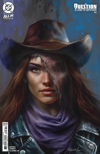 [NOV243101] The Question: All Along the Watchtower #3 of 6 (Cover C Lucio Parrillo Card Stock Variant)