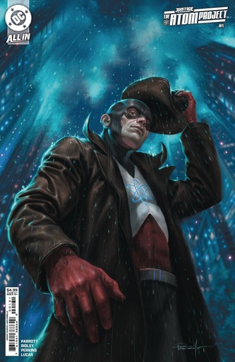 [NOV243094] Justice League: The Atom Project #1 of 6 (Cover C Lucio Parrillo Card Stock Variant)