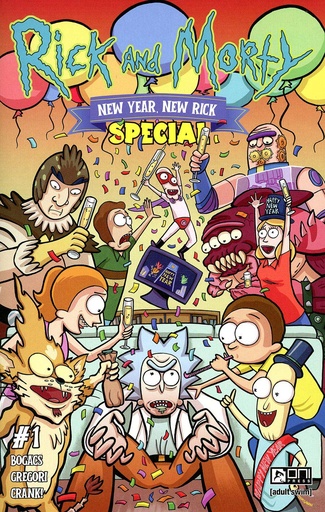 [NOV241737] Rick and Morty: New Year, New Rick Special #1 (Cover A Tony Gregori)