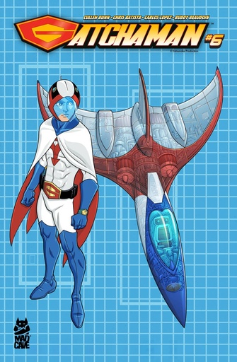 [NOV241668] Gatchaman #6 (Cover B Chris Batista Blueprint Ken & G-1 Variant)