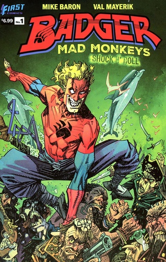 [NOV241567] Badger: Mad Monkey Shock 'n' Roll #1 of 5