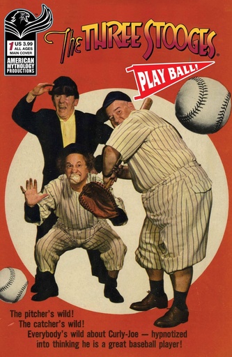 [NOV241258] Three Stooges Play Ball Special #1 (Cover A Classic Baseball Photo)