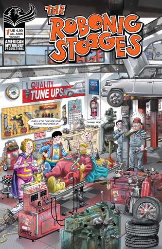 [NOV241242] The Robonic Stooges #1 (Return Cover B Jorge Pacheco)