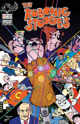 [NOV241241] The Robonic Stooges #1 (Return Cover A Eric Shanower)