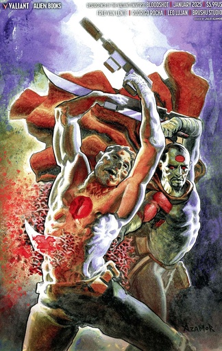 [NOV241176] Bloodshot #1 (Cover D Julio Azamor Virgin Variant)
