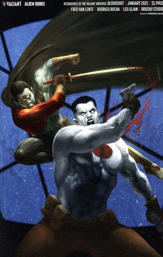 [NOV241175] Bloodshot #1 (Cover C Fernando Baldo Virgin Variant)
