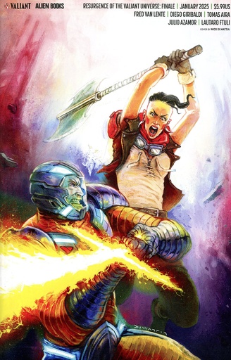 [NOV241167] Resurgence of the Valiant Universe: Finale #1 (Cover E Nico Di Mattia Virgin Variant)