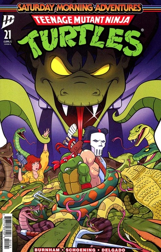 [NOV241130] TMNT: Saturday Morning Adventures Continued #21 (Cover B Brendan Pearce)
