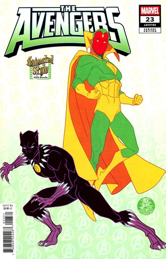 [NOV240796] Avengers #23 (Mark Brooks Animated-Style Variant)