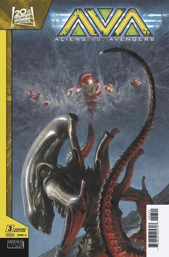 [NOV240793] Aliens vs. Avengers #3 of 4 (Paolo Rivera Variant)