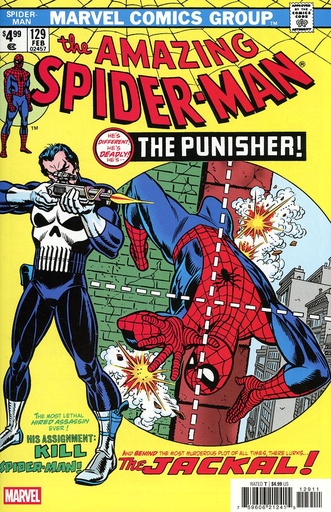 [NOV240702] Amazing Spider-Man #129 (2025 Facsimile Edition Foil Variant)