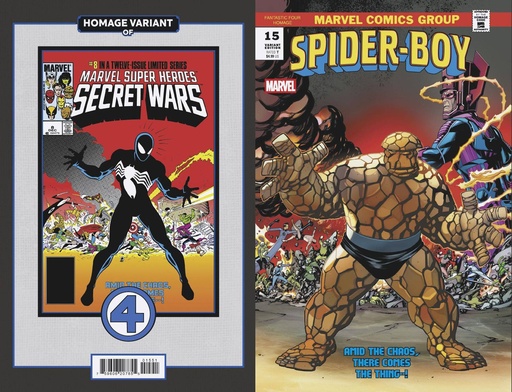 [NOV240693] Spider-Boy #15 (Mike McKone Fantastic Four Homage Variant)