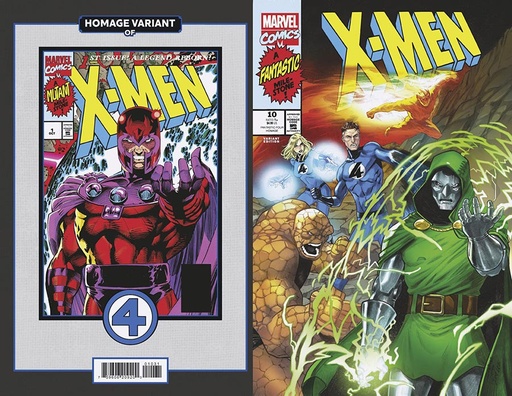 [NOV240643] X-Men #10 (Michele Bandini Fantastic Four Homage Variant)
