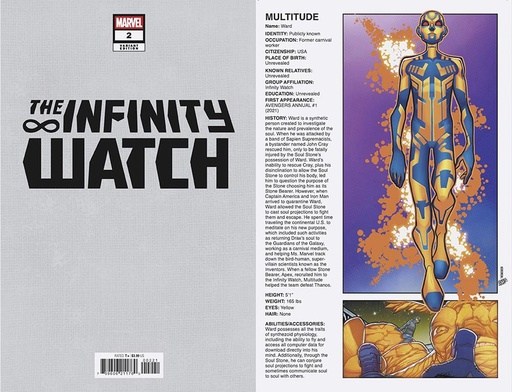[NOV240605] The Infinity Watch #2 of 5 (David Baldeon Handbook Homage Variant)