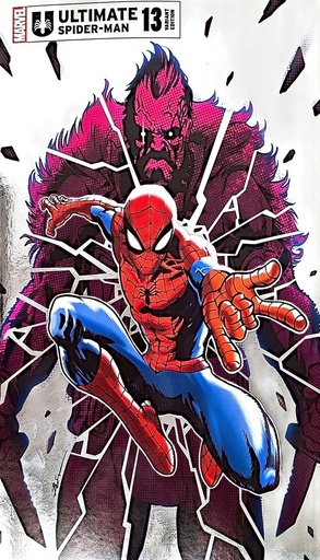 [NOV240586] Ultimate Spider-Man #13 (Benjamin Su Ultimate One Year In Foil Variant)