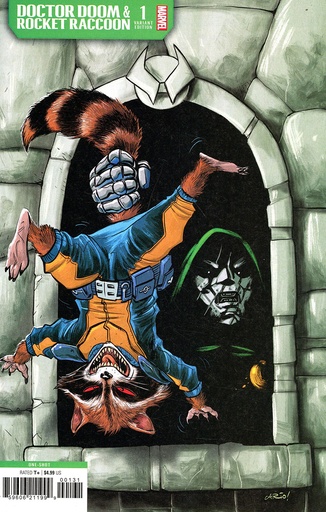 [NOV240575] Doctor Doom & Rocket Raccoon #1 (Ario Anindito Windowshades Variant)