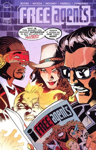 [NOV240452] Free Agents #7 (Cover C Triona Farrell, Wade Von Grawbadger & James Fry)