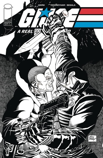 [NOV240448] GI Joe: A Real American Hero #313 (Cover B Andy Kubert B&W Variant)
