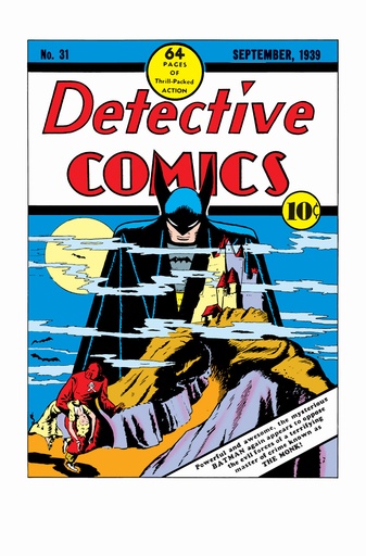 [DEC243137] Detective Comics #31 (Facsimile Edition Cover B Bob Kane Foil Variant)
