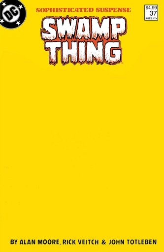[DEC243129] Saga of the Swamp Thing #37 (Facsimile Edition Cover E Blank Card Stock Variant)