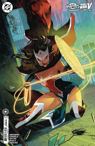 [DEC243117] DC vs. Vampires: World War V - Darkness and Light #1 (Cover B Edwin Galmon Connecting Card Stock Variant)